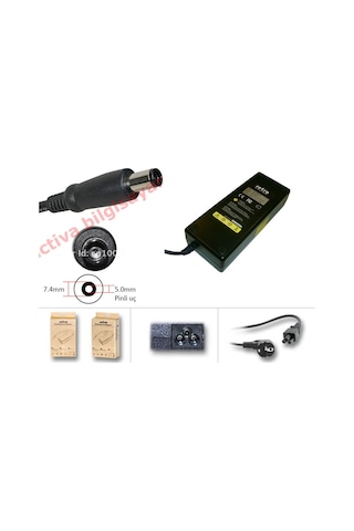 18.5V 6.5A 120W Iğne Uç HP Uyumlu Adaptör