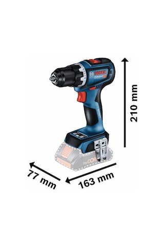 Bosch Gsr 18v-90 C Tek Akülü Vidalama 4 Amper Bez Çantalı