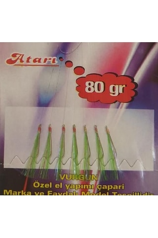 Vurgun 80Gr 7 Iğneli Açık Yeşil Organze Çapari