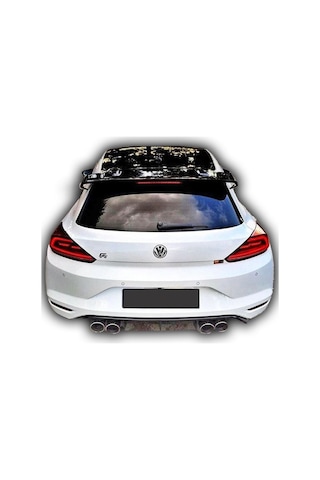 Volkswagen Scirocco R Cup Uyumlu Yedek Parça Spoiler Makyajsız Ka