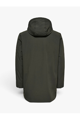 Only & Sons Onsenrıco Waterproof Stretch Parka Noos Erkek Gri Mont - 22037057