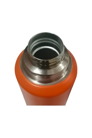 Cooker 1.5 Lt Kulplu Paslanmaz Çelik Termos-turuncu - Turuncu Turuncu