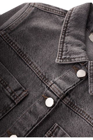 Cigit Kot Ceket 2-7 Yaş Siyah Siyah