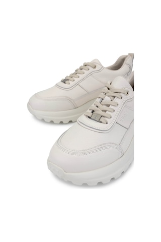 Tamer Tanca Erkek Hakiki Deri Beyaz Sneakers & Spor Ayakkabı 298 3160-30219 Erk Ayk Sk25-26 Kırık Beyaz Beyaz