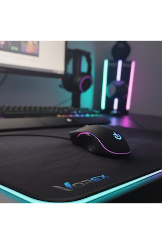 Trio - G202 Rgb Gaming Mouse Usb Kablolu Oyuncu Faresi G202