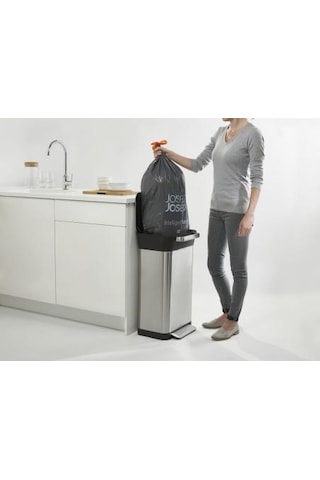 Joseph Joseph Titan Çöp Kovası 30 Litre Paslanmaz Çelik