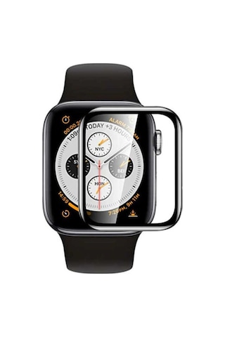 Apple Watch Uyumlu 44 Mm Ultra Ince Darbe Emici Eko Ppma Pet Saat Ekran Koruyucu Resimde Görünen