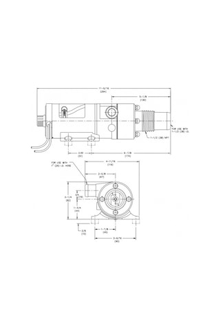 Jabsco Maceratör Pompası 12v 40 L/dk