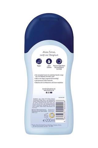 Bubchen Papatya Özlü Klasik Bebek ve Çocuk Şampuanı 200 Ml