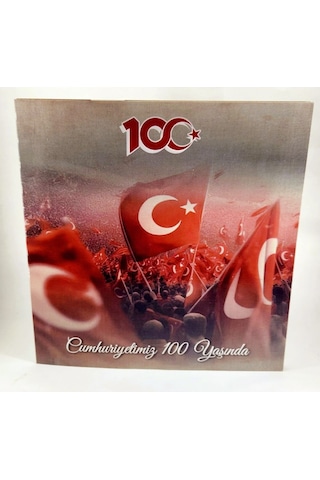 2023 Türkiye Cumhuriyeti 100.yıl Tedavul Hatira Seti Çil