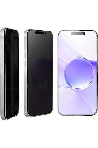 Gld-spt- Newface Apple Uyumlu iPhone 17 Pro Max Bilvis 5in1 5d Magic Hayalet Cam Ekran Koruyucu - Siyah