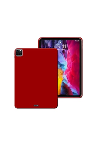 Apple Uyumlu iPad Pro 11 3. Nesil A2377 A2459 A2301 Rubber Yıkanabilir Silikon Kılıf Arka Kapak