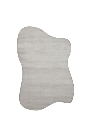 Eko Halı Zen Amorf 01 Grey Amorf Kesim Hav Toz Vermez Yumuşak Dokulu Salon Halısı Oturma Odası Halısı Yatak Odası Halısı Koridor Halısı Mutfak Halısı Modern Makine Halısı Gri