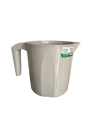 Polytime Plastik Krem Ölçekli Maşrapa - 1.5 Litre Renkli