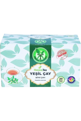 Tabiat Market Yeşil Çay Bitki Süzen Poşet Çay 20'li