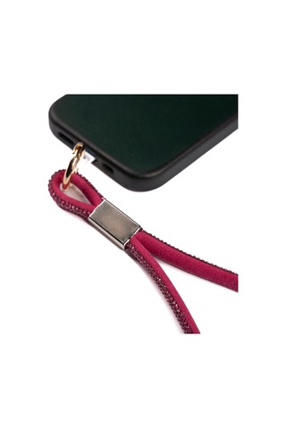 Noktaks - Cep Telefonu Yarım Taşlı Halat İp Cep Telefonu El Askısı 40cm T27073