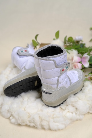 Oksit Dulcie Cırtlı Termal İçi Kürklü Unisex Çocuk Kar Botu 001
