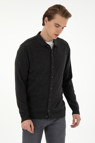 U.s. Polo Assn. Erkek Antrasit Melanj Hırka Triko 50297074-vr081 Antrasit Melanj