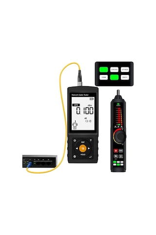 Novacom Nvc-lt300s 3'' Lcd Ekranlı Tdr Metraj - Pse Voltaj - Fiber Optik Kablo Test Cihazı