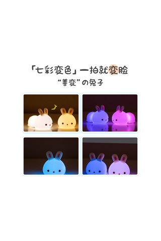 Springsun Kuşku Silikon Gece Lambası Kumanda Kontrollü, Ev Kullanıma Uygun, Kolay Kullanım, Konforlu Aydınlatma, Hediye Seçeneği Çok Renkli