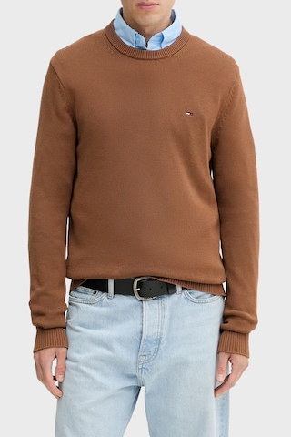Tommy Jeans Erkek Kazak Dm0dm21787 Gvp Kahve Kahve