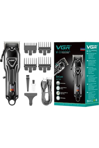 Vgr V-051 Profesyonel Şarjlı Saç Kesme Makinesi - 300 Dakika Kesintisiz Güç & Seramik Bıçak