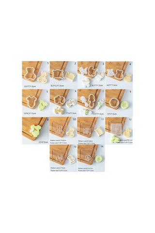 Şekilli Kek Bisküvileri Pişirme 10 10 10 Diğer