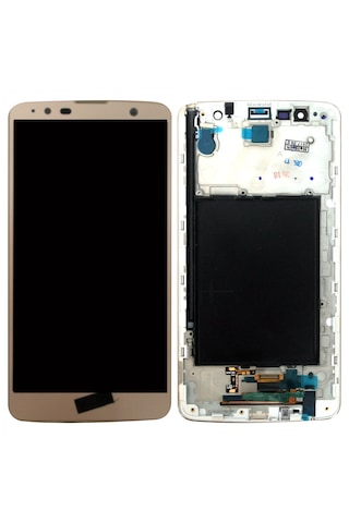Teknonet Lg Stylus 2 Plus Uyumlu Lcd+dokunmatik+çıtalı - Gri