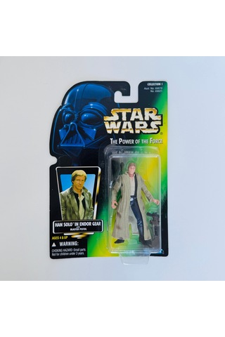 Han Solo İn Endor Gear Figure Star Wars The Power Of The Force
