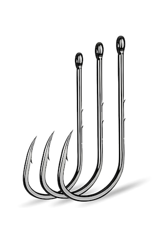 Hokkaido 50 Adet No:1 Yüksek Karbonlu,tırnaklı,olta İğnesi,