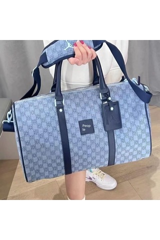 Carrier- Geniş Hacimli Oxford Seyahat Çantası - Pembe Um52354-4