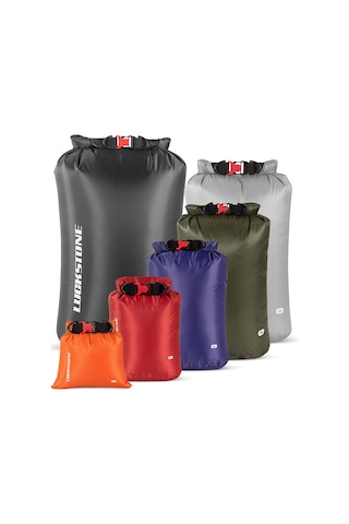 Luckstone Ultra Hafif Su Geçirmez Kuru Çanta Seti 70d Yırtılmaz Çok Renkli