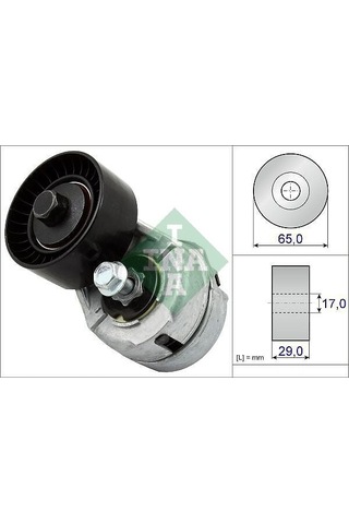 V Kayış Gergi Rulmanı - Fiat Stilo, Punto, Bravo, Barchetta, Coupe, Marea, Brava, 156, Spider, Gt, 166, Gtv, 155, 145 - Schaeffler-ına-534010920