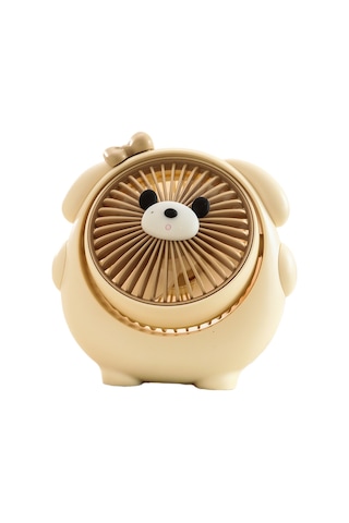 Spring El Tipi Sevimli Köçek Sevimli Küçük Fan Sarı 1