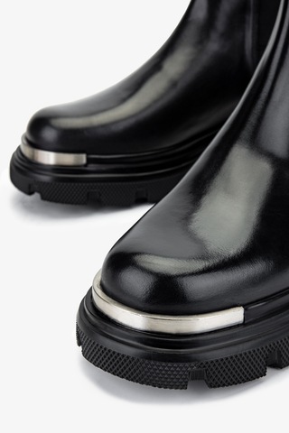 Valmenti Erkek Hakiki Deri Siyah Analin Casual Bot 381 20013 Erk Bot Sk24-25 Sıyah Anl Siyah