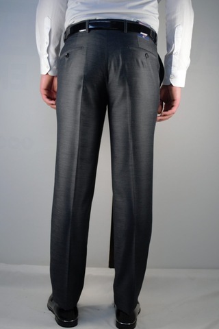 Erkek Battal Klasık Linens Kumaş Pantolon Siyah