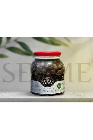 Asa Yağlı Sele Seçme 320-380 Siyah Zeytin 1 KG Asa Yağlı Sele Seçme 320-380 Siyah Zeytin 1 KG