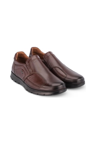 Hoka-h Merdane Ayakkabı 32606 Kahve Kahverengi