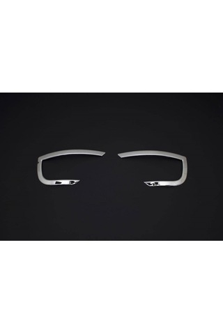 Reflektör Çerçevesi Krom 2 Parça Duster Suv 2018 Ve Sonrası Modeller İçin