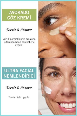 Kiehl's Ultra Facial Cream & Avokadolu Göz Kremi Favori Nem İkilisi Seti