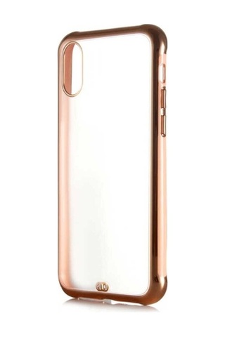Apple Uyumlu iPhone Xs 5.8 Kılıf Zore Voit Kapak Pembe