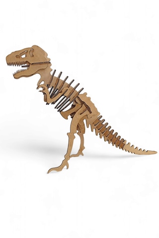 Ahşap Maket Dinozor T-rex 285 X 439 X 84mm