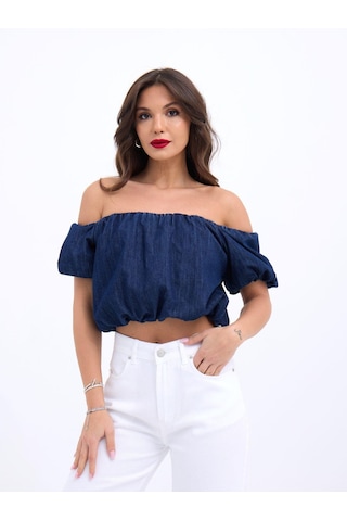 İkales 7341 Crop-mavi