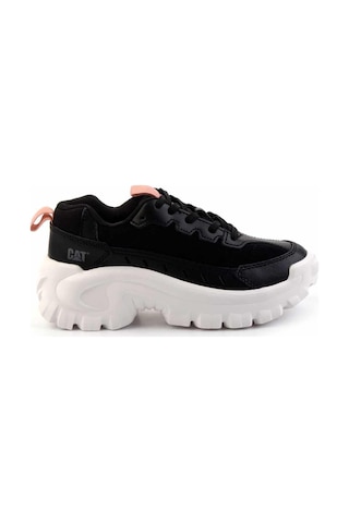 Black Hakiki Deri Kadın Sneaker Cat0111100502 001