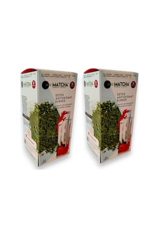 Matcha Premium Japanese Çilek Aromalı Burner Form Çayı 2'li