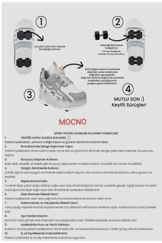 Kız Çocuk Patenli Kaykay Tekerlekli Işıklı Rahat Spor Ayakkabı¥i Model Hologramlı Pembe Pudra