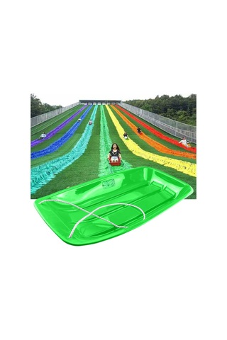 Homyl Kızak Çekme Halatı Kurulu Tekne Dayanıklı Kar Kızağı Yeşil Yeşil