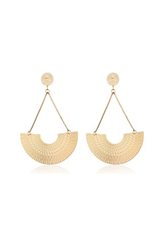 Skycity Altın Ve Gümüş Renkli Küpe Seti - Glamgeo Chic 12 Çift Punk Küpe Koleksiyonu Gold