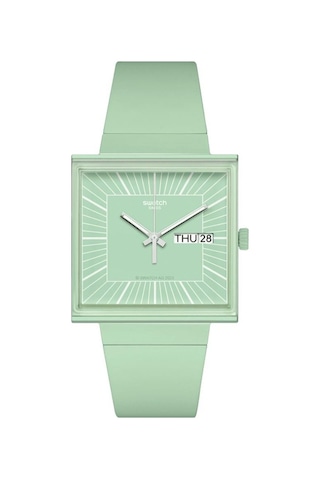 Swatch So34g701 What If...mınt Kadın/erkek Kol Saati Metal