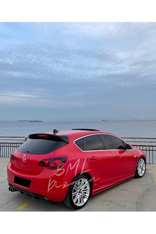 Opel Astra J Hb Makyajsız Difüzör Arka-tampon-eki Plastik